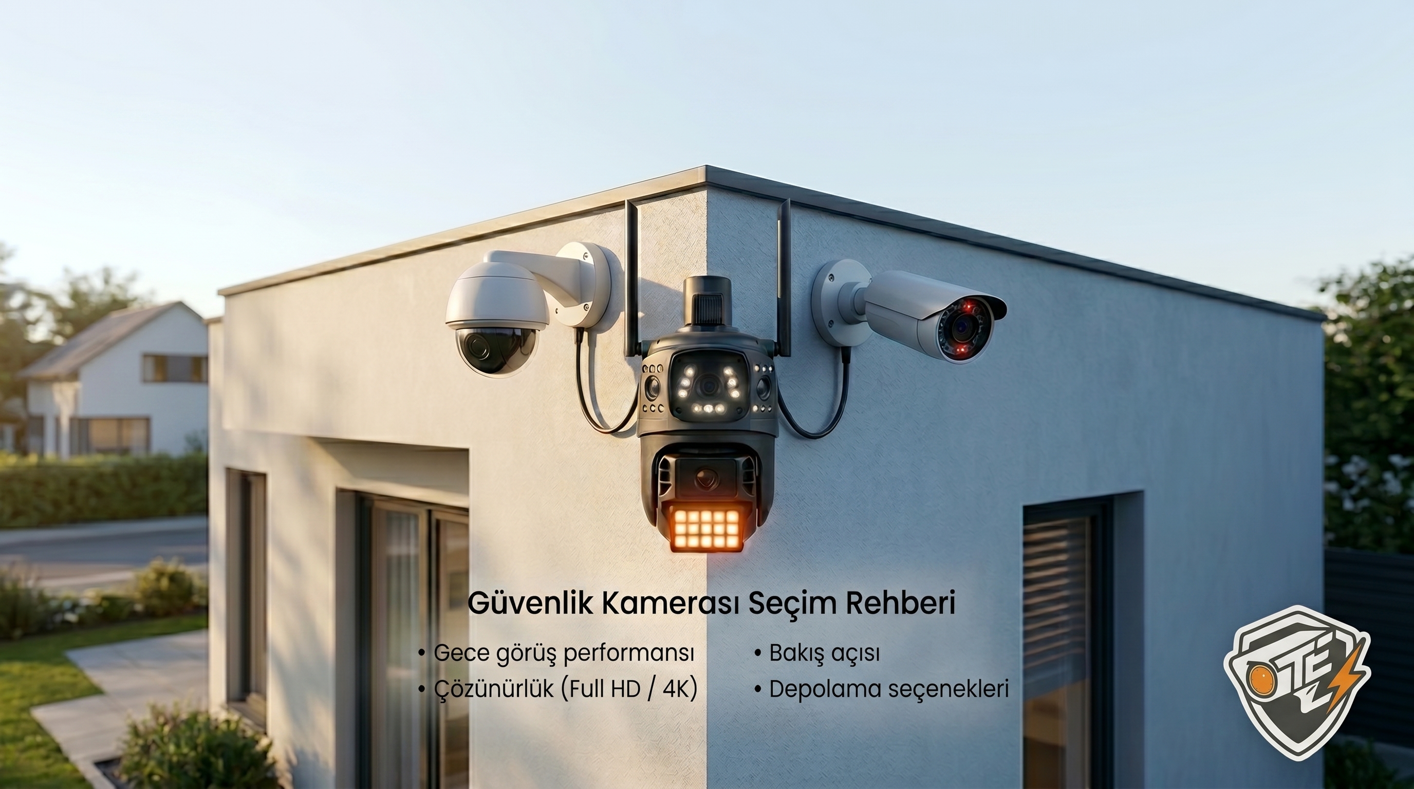 Ev İçin En İyi Güvenlik Kamerası Nasıl Seçilir? 2025 Rehberi
