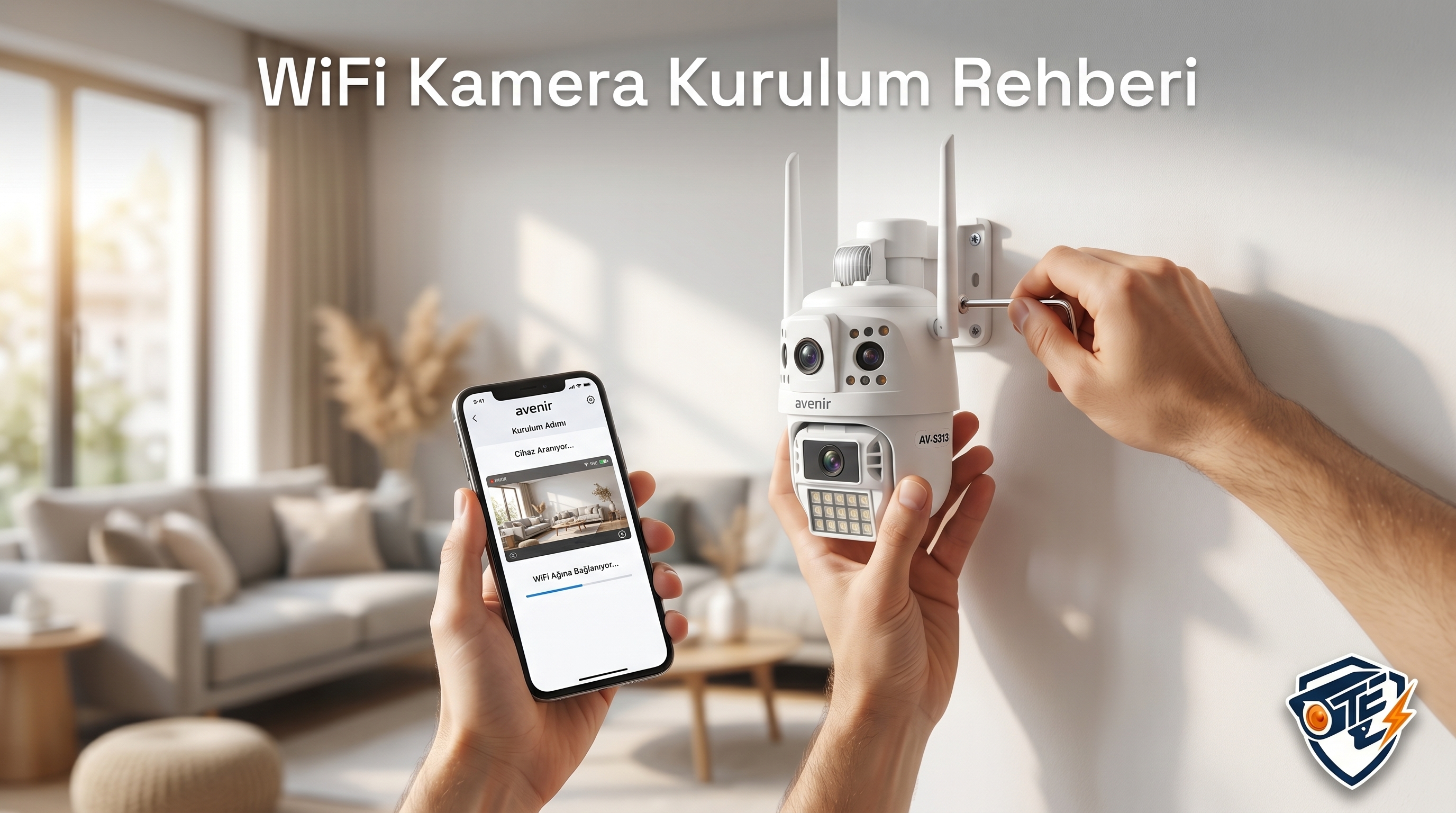 WiFi Güvenlik Kamerası Kurulumu: Adım Adım Rehber